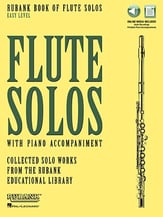 Rubank Book of Flute Solos Easy Level Book with Online Media Access cover